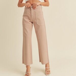 Just black wide leg carpenter pants